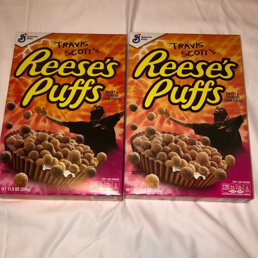 Two boxes of Travis Scott Reeses